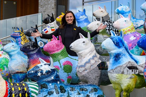 Flock To The Show Mairi Mcallan Minister For Environment And Land Reform Royal Highland Show Image Taken By Ian Georgeson 3