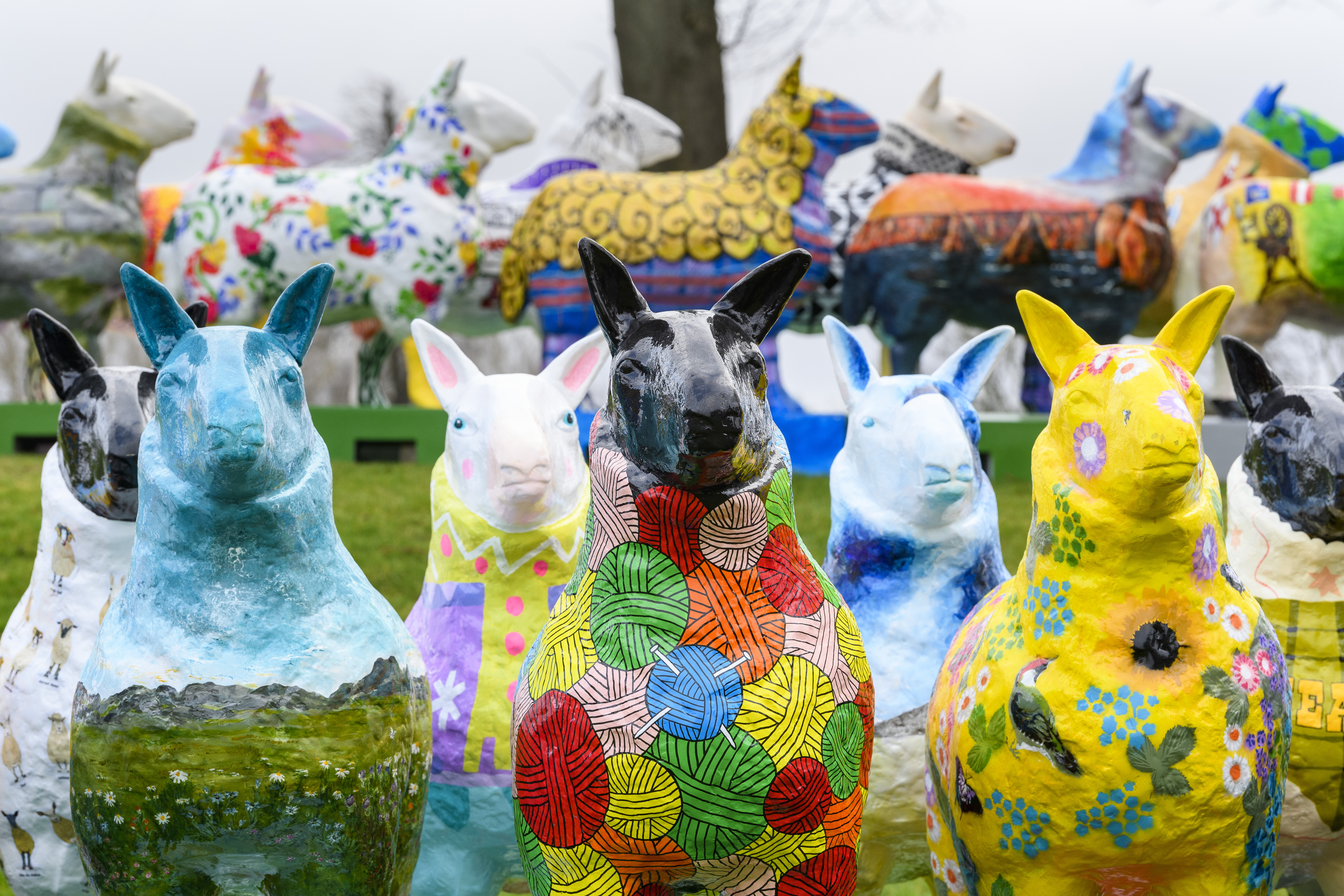 Who is your pick of the Flock? Sheep sculptures featured in ‘Flock to the Show’ public art trail to be raffled off